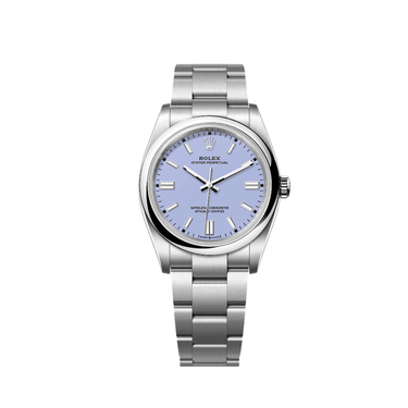 Rolex New Release 2025 Oyster Perpetual Stainless Steel Lavendar Dial 134300 - WatchesOff5thWristwatch